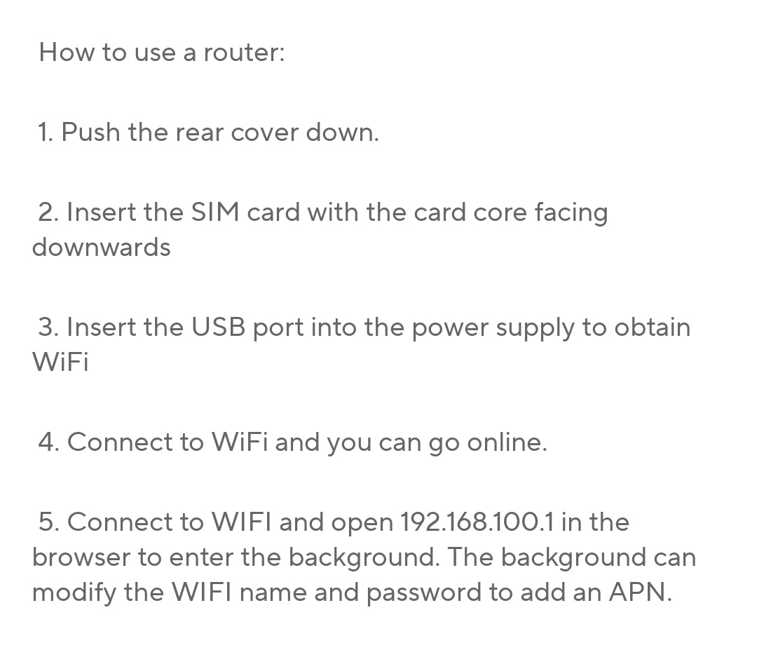 Router Wi-Fi  portátil