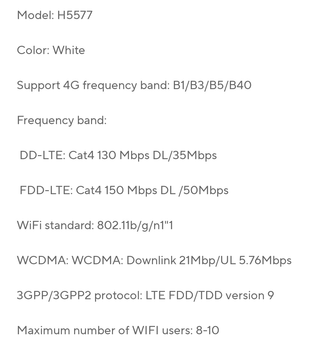 Router Wi-Fi  portátil